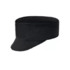 Gorra cocina unisex Egochef Cup, ajuste con velcro, color negro