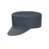 Gorra cocina unisex Egochef Cup, ajuste con velcro, color gris convoy