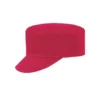 Gorra cocina unisex Egochef Cup, ajuste con velcro, color rojo