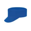 Gorra cocina unisex Egochef Cup, ajuste con velcro, color azul royal