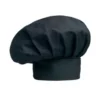 Gorro de cocina unisex Egochef Hat, ajuste con velcro, color negro