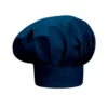 Gorro de cocina unisex Egochef Hat, ajuste con velcro, color azul marino