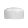 Gorro cocina unisex Egochef Tamburello, ajuste velcro, color blanco