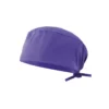 Gorro sanitario Velilla para quirófano color morado