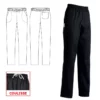 Pantalón cocina unisex Egochef Big Pant, color negro, cintura elástica.