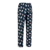 Pantalón cocina unisex Egochef Coulisse, cintura elástica con cordón ajustable, estampado 'puppies'