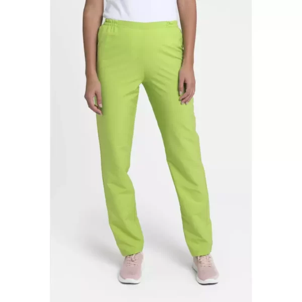 Pantalón sanitario de mujer Creyconfe Básicos Santander en color pistacho