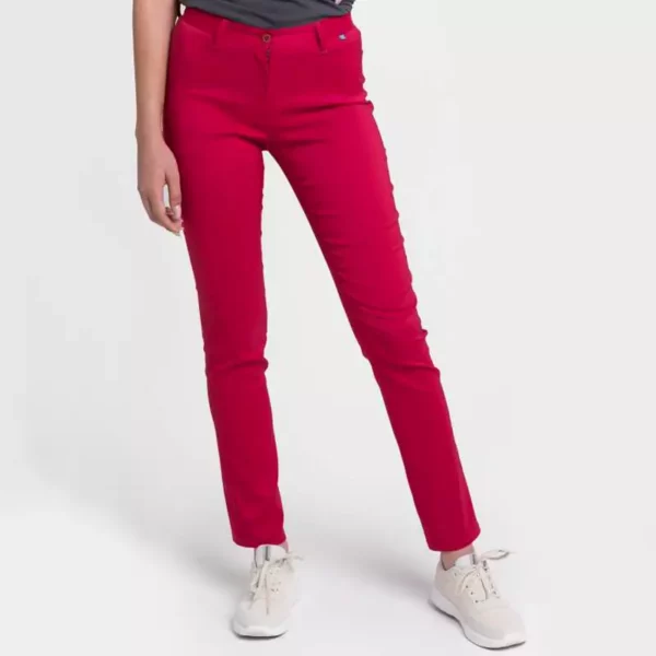 Pantalón sanitario Creyconfe Active Sofía para mujer en color frambuesa