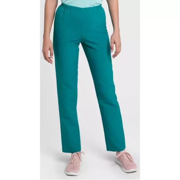 Pantalón sanitario Creyconfe Tech Santander para mujer en color verde