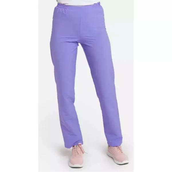 Pantalón sanitario Creyconfe Tech Santander para mujer en color malva