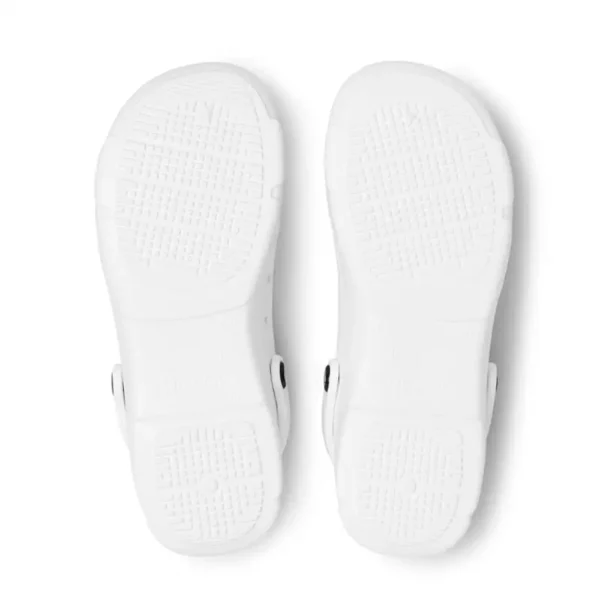 Suelas Zueco sanitario antideslizante, marca Suecos Vidar, color blanco