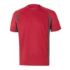 Camiseta técnica bicolor Velilla 105501 rojo y gris