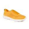 Zapatillas unisex Suecos Lätt en color naranja, ergonómicas y transpirables, con talón reforzado y suela antideslizante.