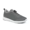 Zapatillas unisex Suecos Alma Orthopedic, ergonómicas y transpirables, con cordones elásticos y plantilla ortopédica extraíble, en color gris