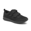 Zapatillas unisex Suecos Alma Velcro en color negro, ergonómicas y antideslizantes, con cierre de velcro y suela EVA.