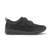 Zapatillas unisex Suecos Alma Velcro en color negro, ergonómicas y antideslizantes, con cierre de velcro y suela EVA.