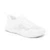 Zapatillas unisex Suecos Lätt, ergonómicas y transpirables, con talón reforzado y suela antideslizante, en color blanco