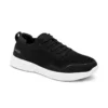 Zapatillas unisex Suecos Lätt, ergonómicas y transpirables, con talón reforzado y suela antideslizante, en color negro y blanco