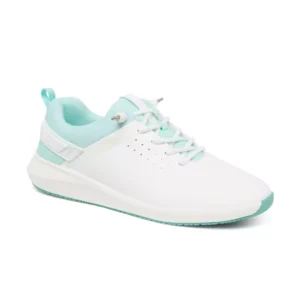 Zapatillas unisex Suecos DAG color Aquamarina, con suela antideslizante SRC y tecnología DryFit, ergonómicas y ultraligeras, ideales para trabajo o deporte.