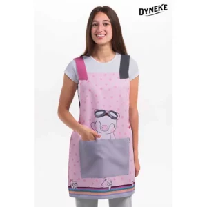 Estola maestra cerdito Dyneke 8316889, vista frontal con modelo