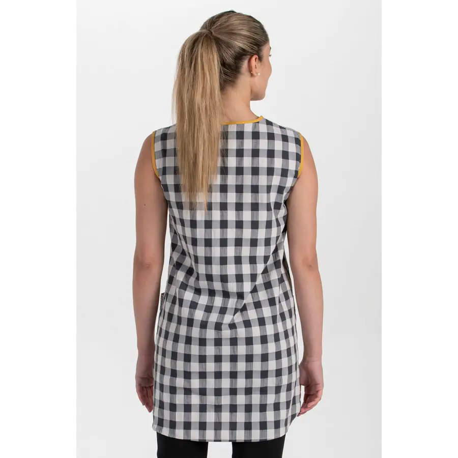 Bata Dyneke Cremallera Gris 8322246 2 Bata cremallera s/m gris Dyneke 8322246, vista trasera con modelo