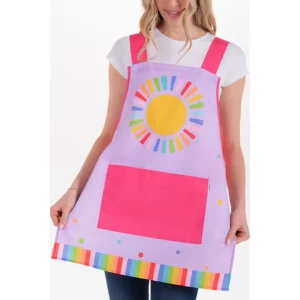 Estola maestra sol Dyneke 8628871, detalle de estampado de sol y bolsillo