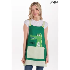Estola maestra cocodrilo Dyneke 8636727, vista frontal con modelo