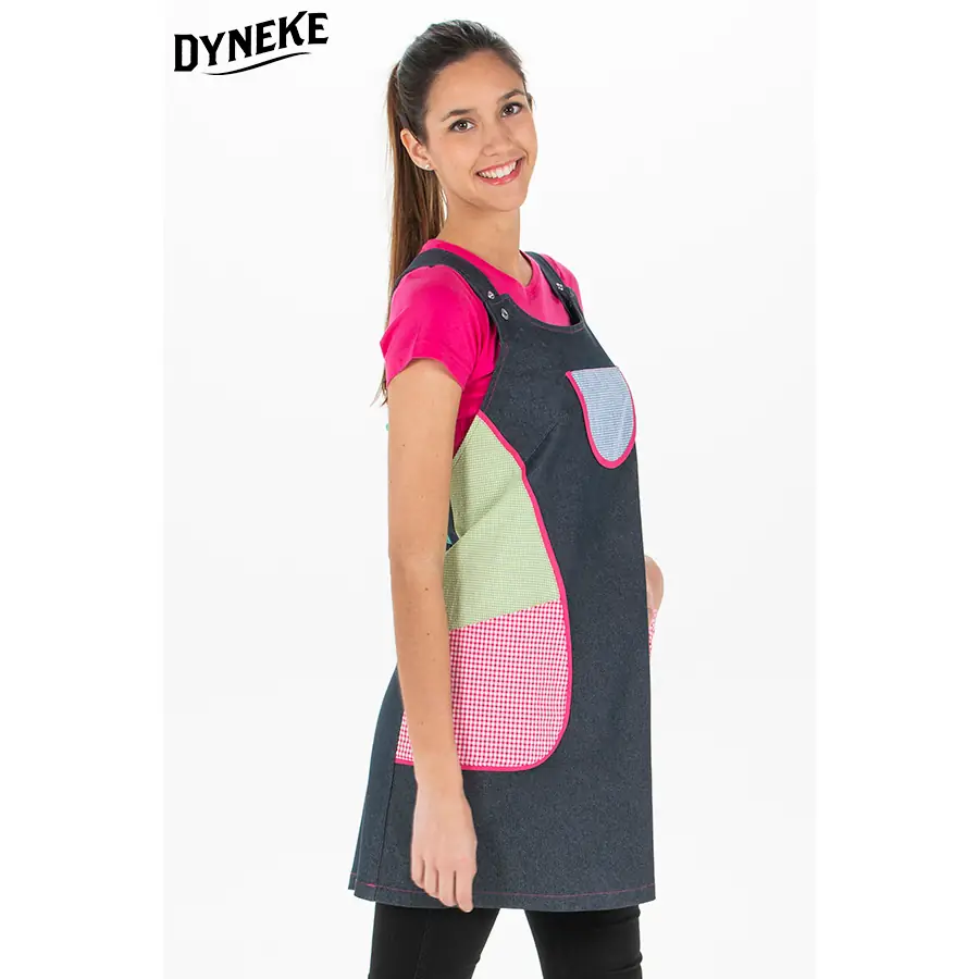 Pichi Dyneke Tejano Colores 8722775 3 Pichi 'tejano colores' Dyneke 8722775, vista lateral con modelo