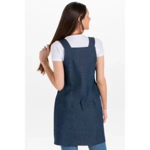 Pichi maestra tejano contraste Dyneke 8730447, vista trasera con modelo