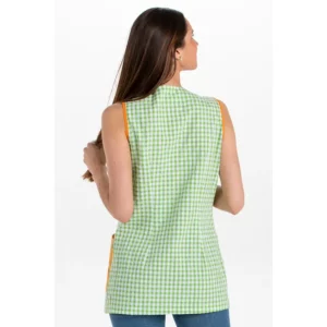 Casaca maestra s/m be happy Dyneke 8886171, vista trasera con modelo