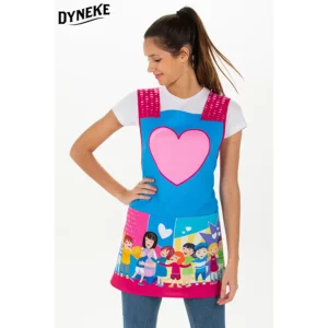 Estola "regalo" maestra Dyneke 8937768, vista frontal con modelo