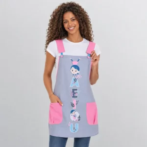Batas, pichis y estolas para Maestra de Infantil en Las Palmas 21 Estola Dyneke Vocales 8948850, vista frontal con modelo