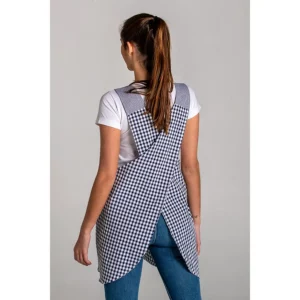Estola teacher cuadro azul marino Dyneke 8959978, vista trasera con modelo