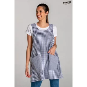 Estola teacher cuadro azul marino Dyneke 8959978, vista frontal con modelo