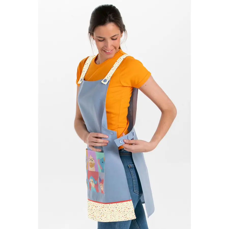 Estola Dyneke Mascotas 8979389 3 Estola maestra mascotas Dyneke 8979389, vista lateral con modelo