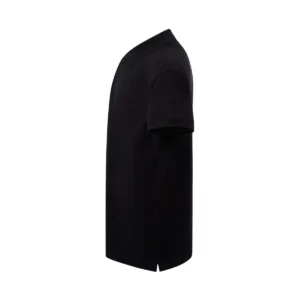 Polo JHK CURVSPOLO en negro, vista lateral