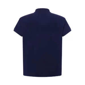 Polo JHK CURVSPOLO en azul marino, vista trasera