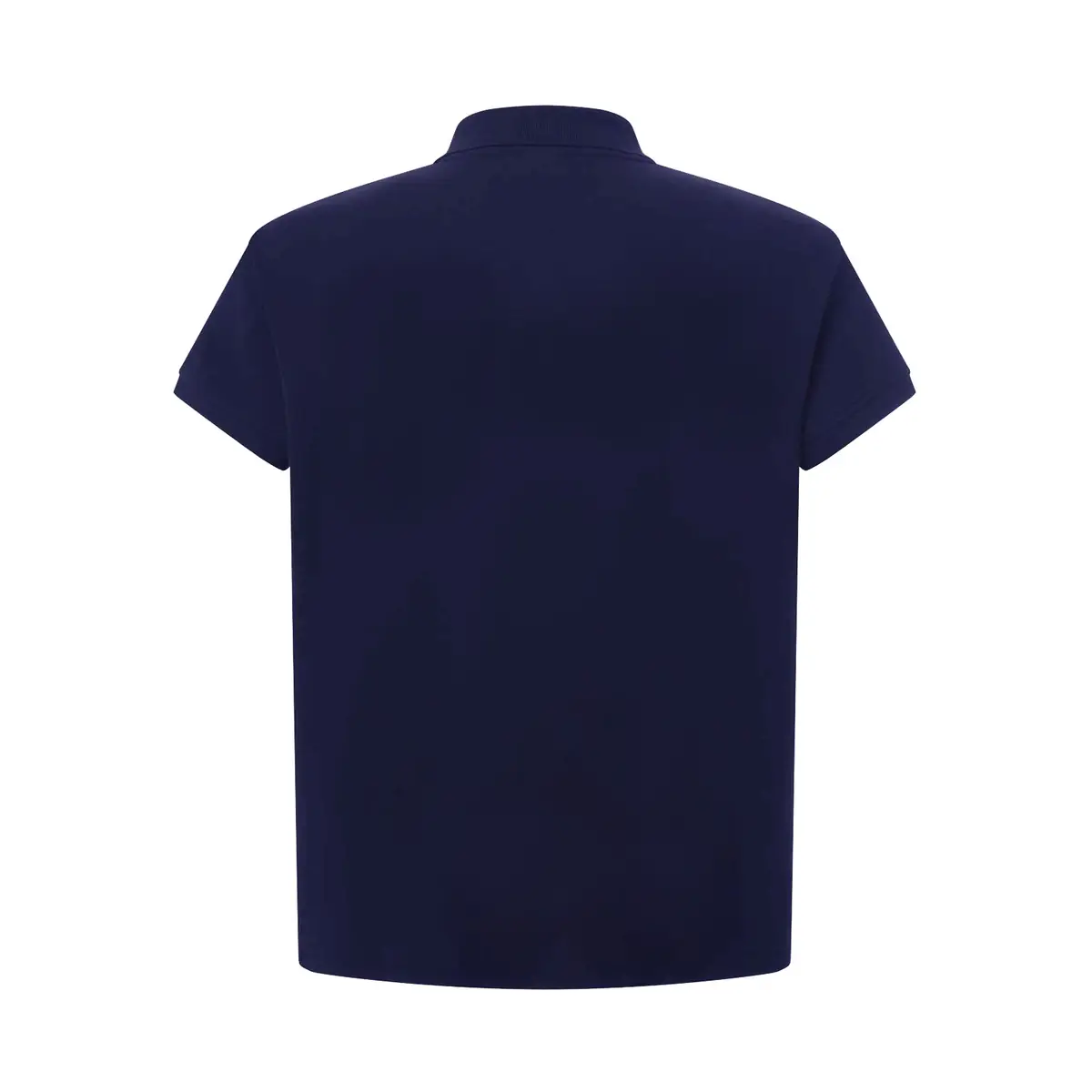 Polo piqué mujer tallas grandes JHK CURVSPOLO 13 Polo JHK CURVSPOLO en azul marino, vista trasera