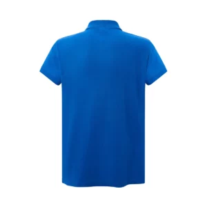 Polo JHK CURVSPOLO en azul royal, vista trasera