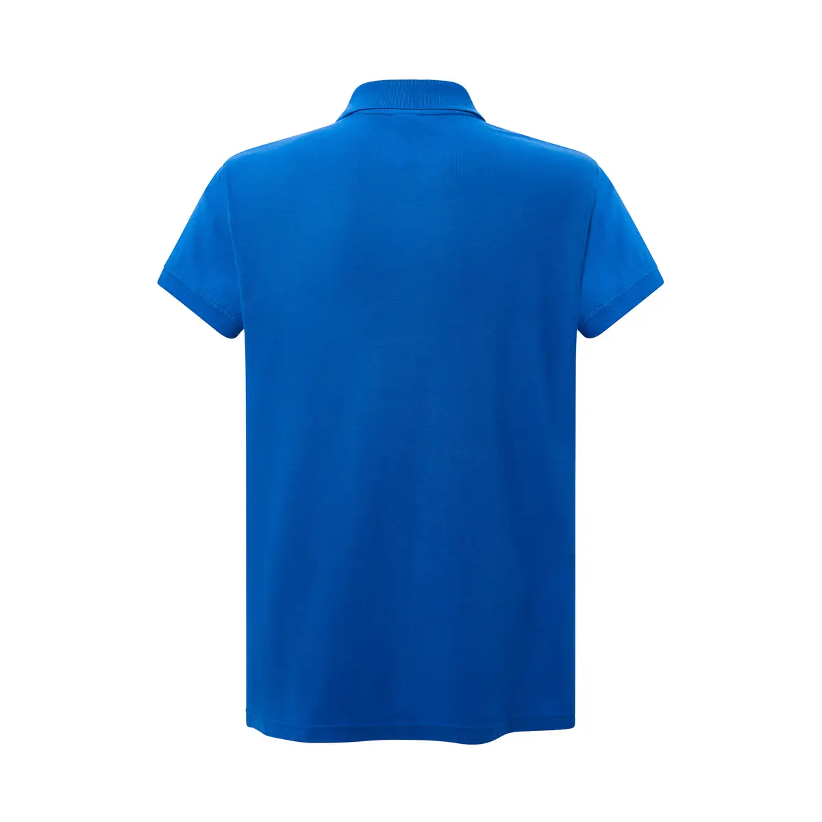 Polo piqué mujer tallas grandes JHK CURVSPOLO 16 Polo JHK CURVSPOLO en azul royal, vista trasera