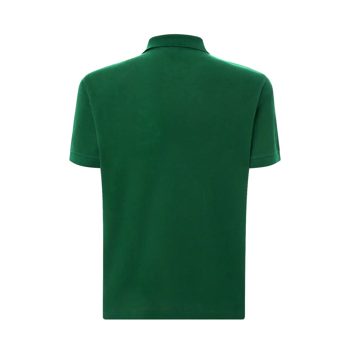Polo piqué hombre manga corta JHK JTPOLO 4 Polo JHK JTPOLO en verde botella, vista trasera