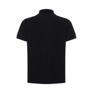 Polo JHK JTPOLO en negro, vista trasera