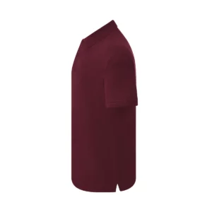 Polo JHK JTPOLO en rojo cardenal, vista lateral