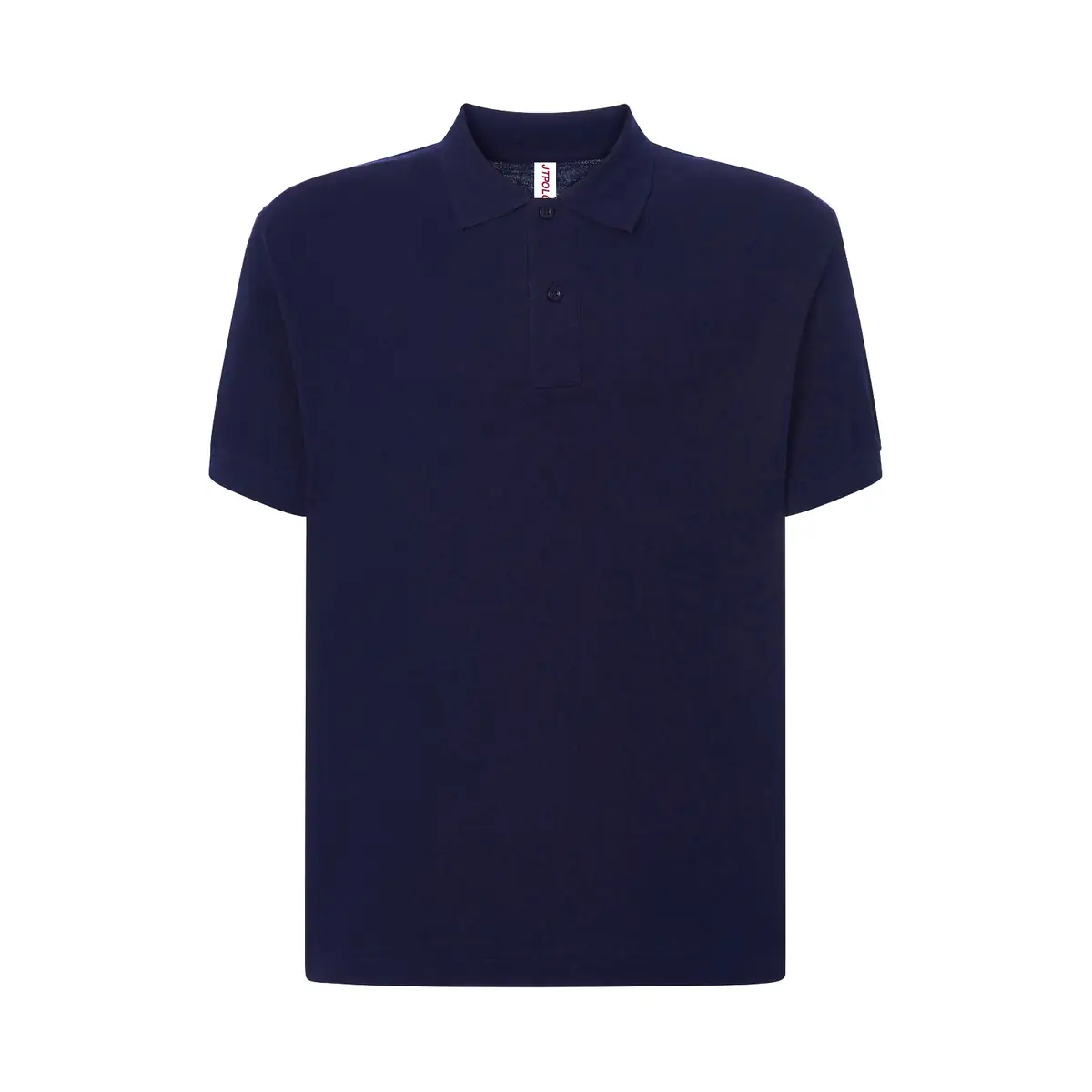 Polo piqué hombre manga corta JHK JTPOLO 17 Polo JHK JTPOLO en azul marino, vista frontal