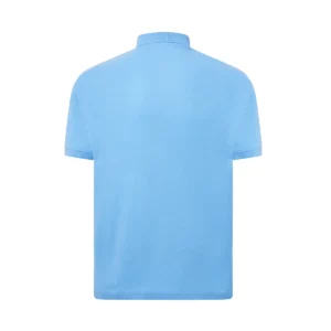 Polo JHK JTPOLO en azul cielo, vista trasera