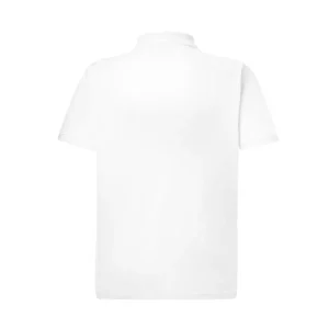 Polo JHK JTPOLO en blanco, vista trasera
