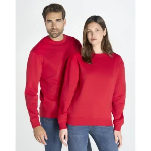 Sudadera JHK JTSWCR, vista frontal con persona