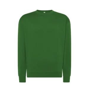 Sudadera JHK JTSWCR en Bottle green, vista frontal