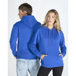 Sudadera JHK JTSWKNG, vista frontal y posterior con personas