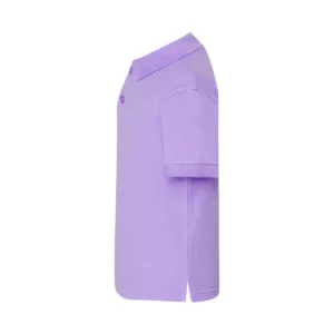 Polo infantil JHK PKID210 en lavanda, vista lateral